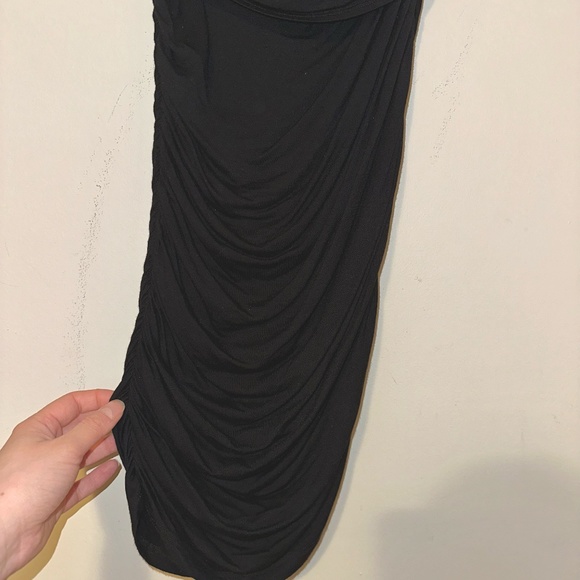 UK2LA One Shoulder Midi Dress - Black - Picture 5 of 6